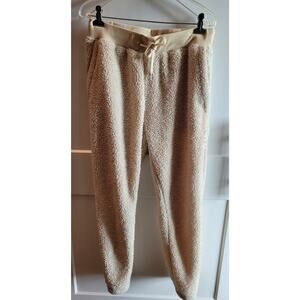 Ninth Hall Salute Sherpa Teddy Pockets Joggers Sz M